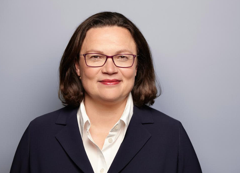 SPD Genel Başkanı Andrea Nahles - FOTO: Susie Knoll